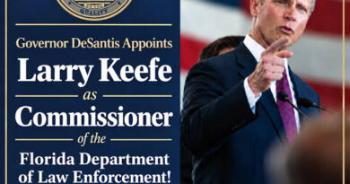 Larry Keefe Named FDLE Commissioner as Mark Glass Moves to Miami-Dade